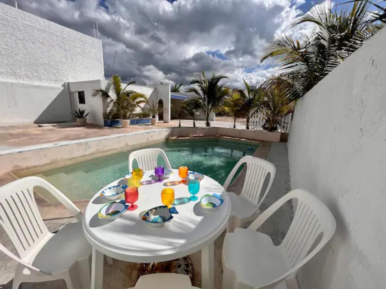 Don Lalo, Family Villa With Sandy Beach At Your Feet. Progreso  Εξωτερικό φωτογραφία